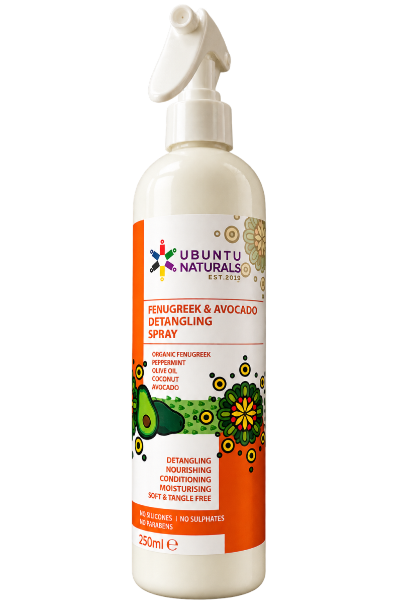 Ubuntu Naturals Fenugreek Moisturising & Detangling Spray