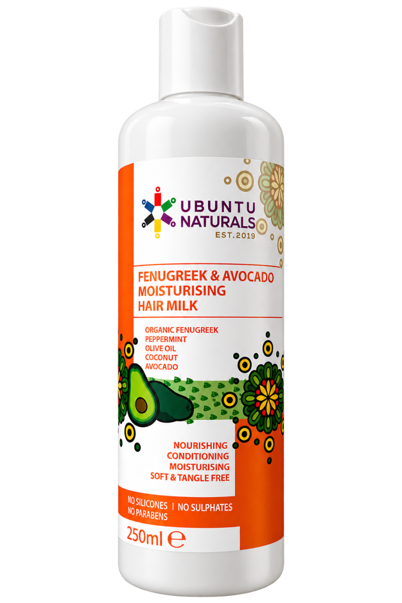 Ubuntu Naturals Fenugreek & Avocado Moisturising Hair Milk