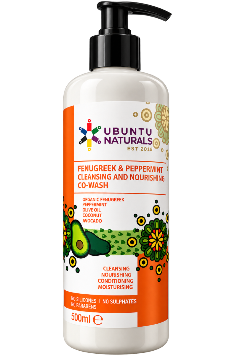 Ubuntu Naturals Fenugreek & Peppermint Cleansing & Nourishing Co-Wash